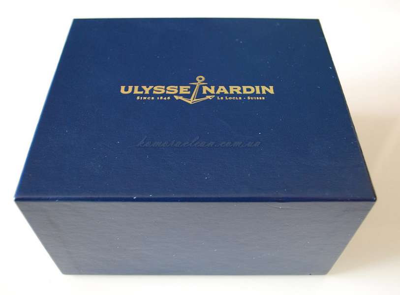 Коробка под часы Ulysse Nardin blue