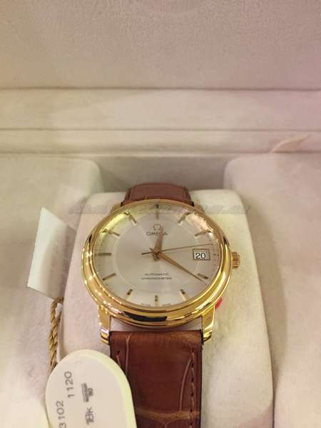 Omega De Ville Prestige Chronometer 18k Gold