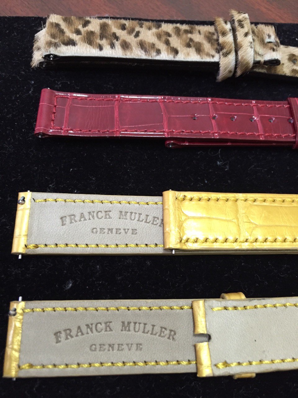 Оригинальные ремешки на часы Franck Muller